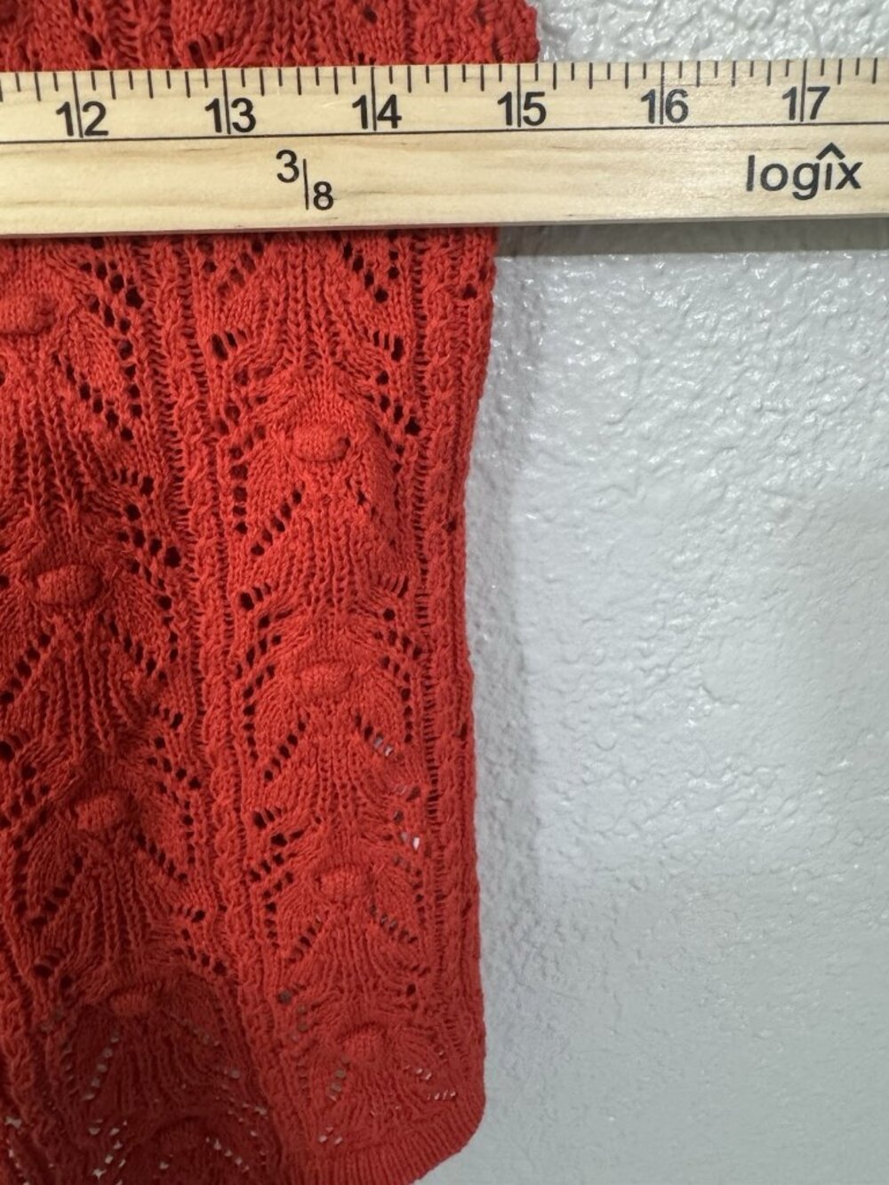 Sézane Francisco Knit Tank Top Red Medium - Picture 5 of 9